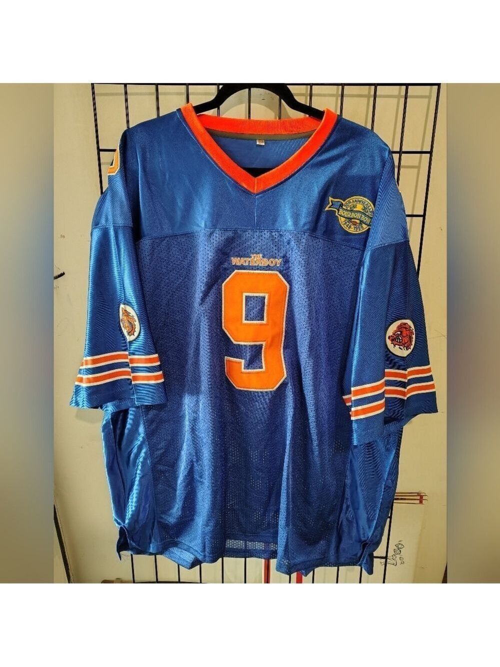 Bobby Boucher #9 The Waterboy Stitched Football Jersey